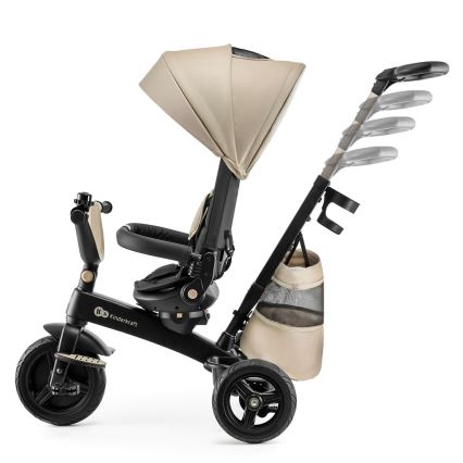 KINDERKRAFT - Детска триколка 5 в 1 EASYTWIST бежова