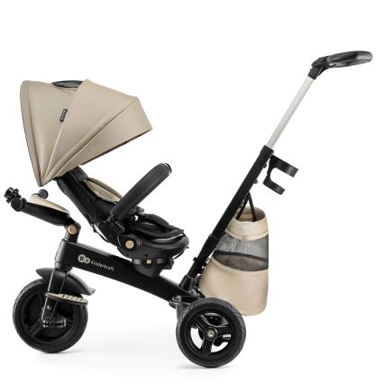 KINDERKRAFT - Детска триколка 5 в 1 EASYTWIST бежова