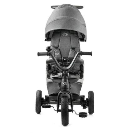 KINDERKRAFT - Детска триколка 5v1 EASYTWIST сива/черна