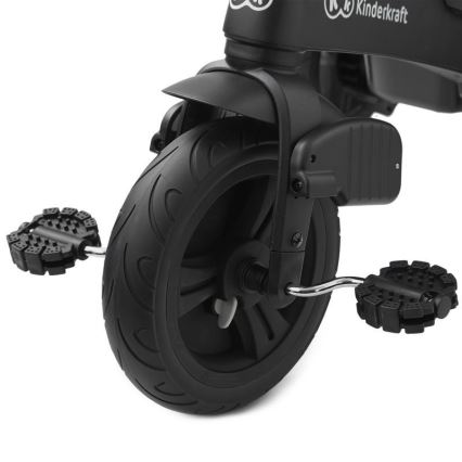 KINDERKRAFT - Детска триколка 5v1 EASYTWIST сива/черна