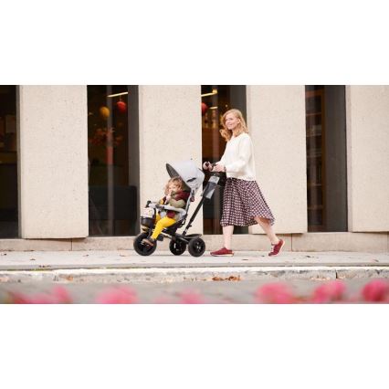 KINDERKRAFT - Детска триколка AVEO сива