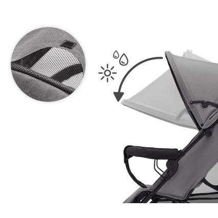 KINDERKRAFT - Детска количка TIK Stone сив