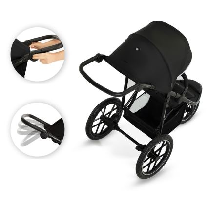 KINDERKRAFT - Детска количка HELSI2 черен