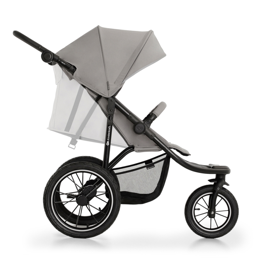 KINDERKRAFT - Детска количка HELSI2 сив