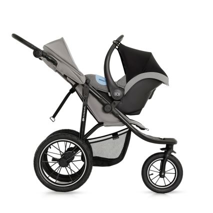 KINDERKRAFT - Детска количка HELSI2 сив