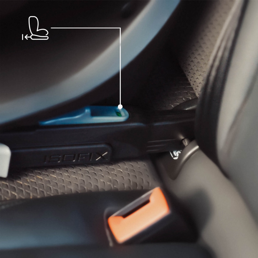 KINDERKRAFT - Детско автокресло I-GUARD i-Size 40-105 см черно