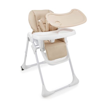 KINDERKRAFT - Детско столче за хранене 2 в 1 TUMMIE бежово