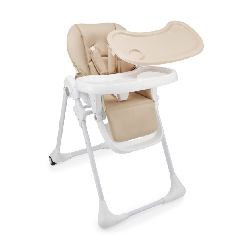 KINDERKRAFT - Детско столче за хранене 2 в 1 TUMMIE бежово