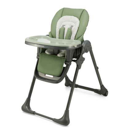 KINDERKRAFT - Детско столче за хранене 2 в 1 TUMMIE зелено