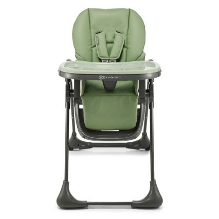 KINDERKRAFT - Детско столче за хранене 2 в 1 TUMMIE зелено