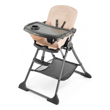 KINDERKRAFT - Детско столче за хранене FOLDEE розов