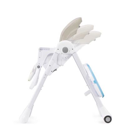 KINDERKRAFT - Детско столче за хранене YUMMY бежово/бяло