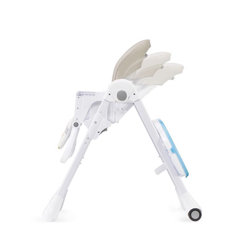 KINDERKRAFT - Детско столче за хранене YUMMY бежово/бяло