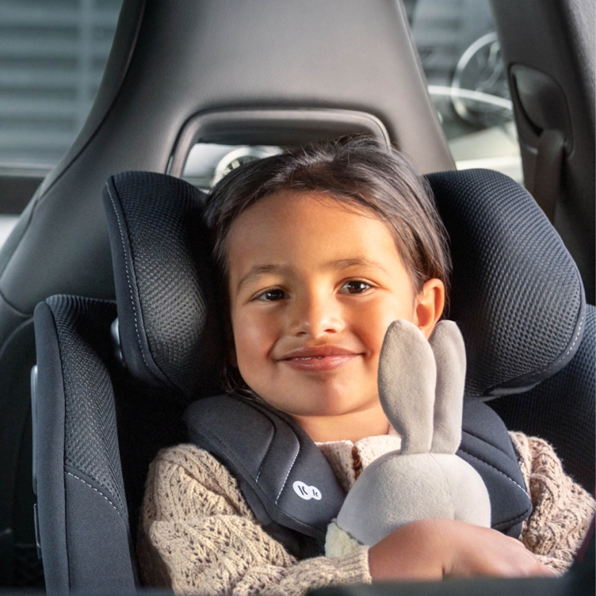 KINDERKRAFT - Детско столче за кола I-GUARD PRO i-Size 61-105 см черно