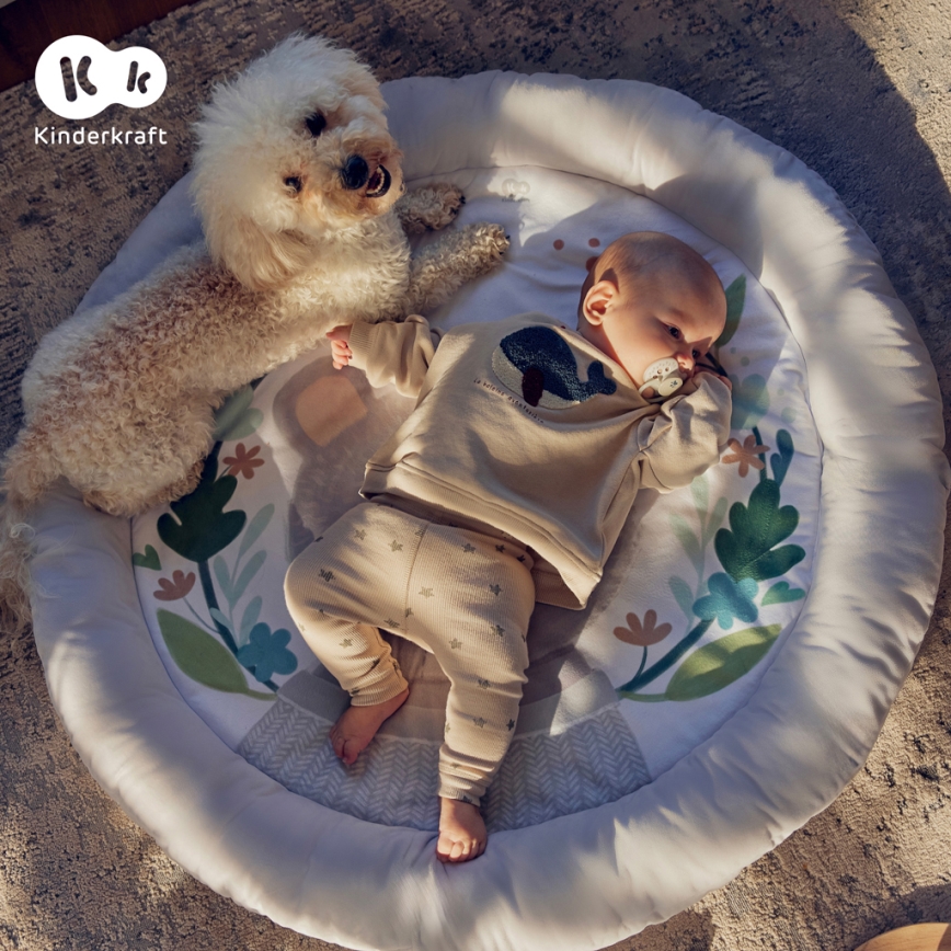 KINDERKRAFT - Детско килимче за игра COZYPLAY сиво