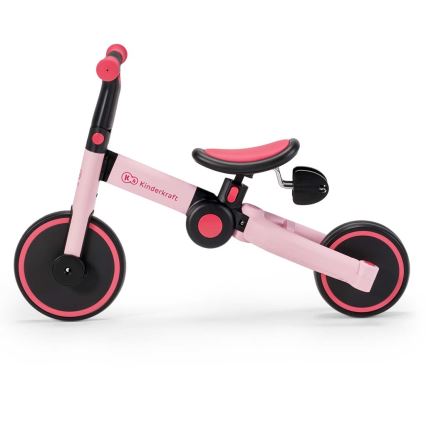 KINDERKRAFT - Детско колело за бутане 3в1 4TRIKE розов