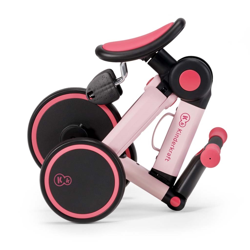 KINDERKRAFT - Детско колело за бутане 3в1 4TRIKE розов