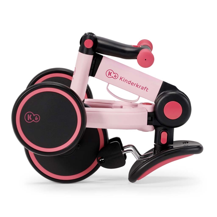 KINDERKRAFT - Детско колело за бутане 3в1 4TRIKE розов