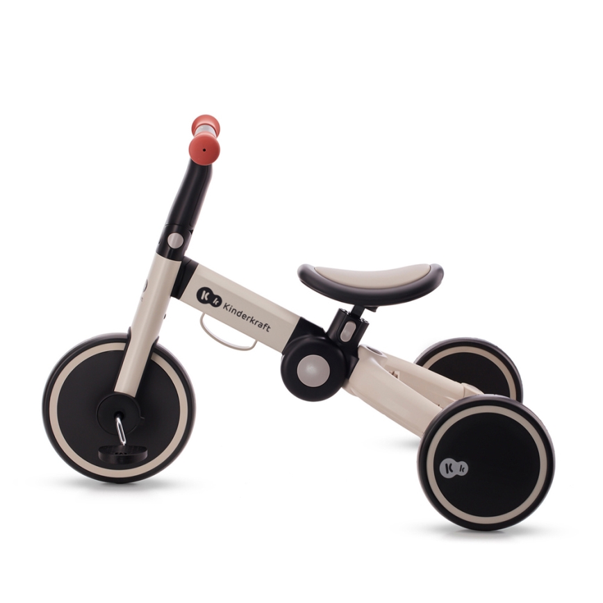 KINDERKRAFT - Детско колело за бутане 3в1 4TRIKE сив