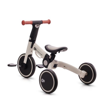 KINDERKRAFT - Детско колело за бутане 3в1 4TRIKE сив