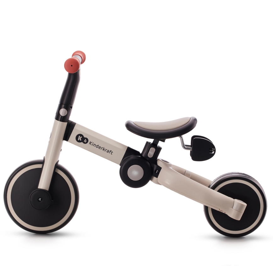 KINDERKRAFT - Детско колело за бутане 3в1 4TRIKE сив