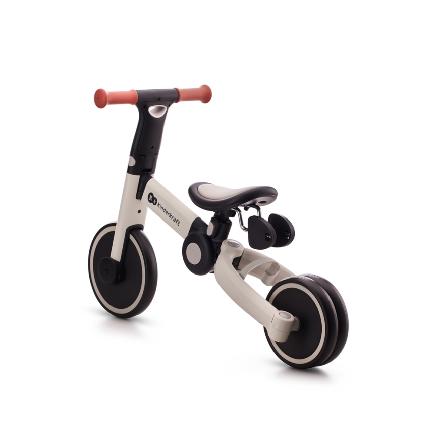 KINDERKRAFT - Детско колело за бутане 3в1 4TRIKE сив
