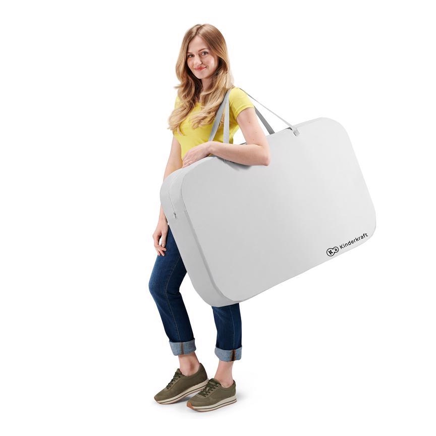 KINDERKRAFT - Детско креватче за пътуване 4в1 SOFI сив