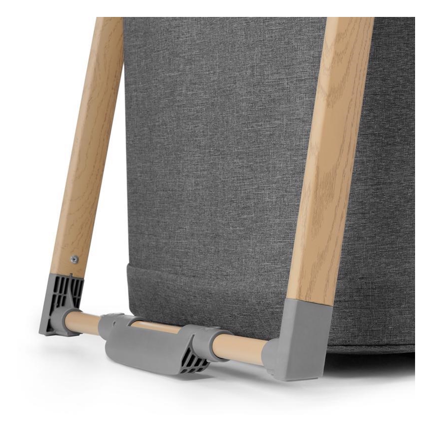 KINDERKRAFT - Детско креватче за пътуване 4в1 SOFI сив