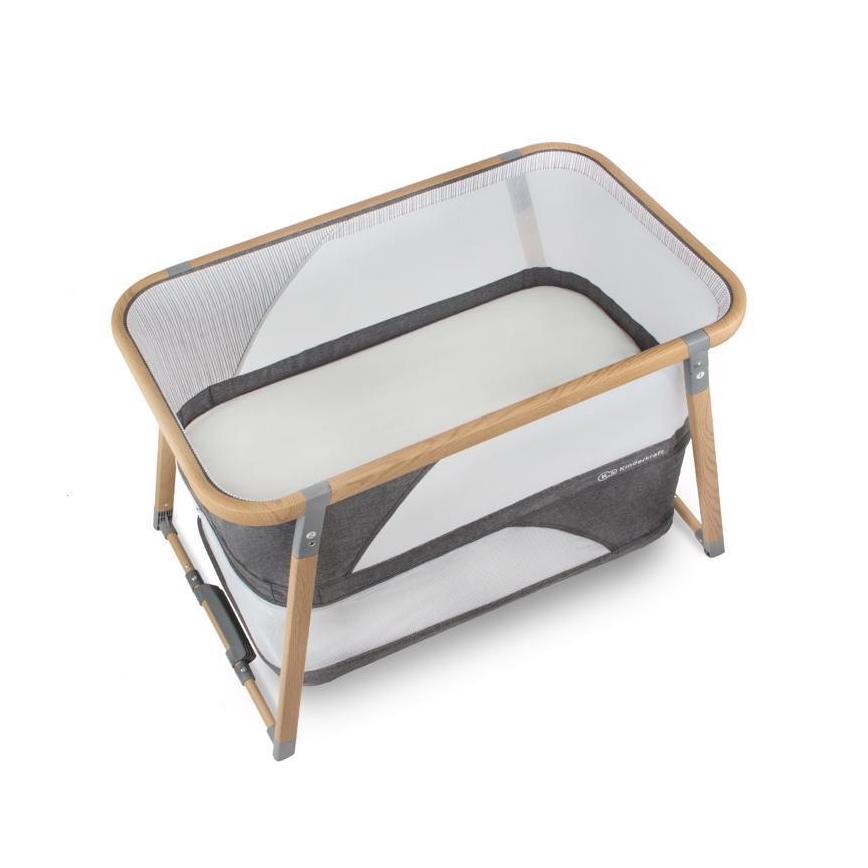 KINDERKRAFT - Детско креватче за пътуване 4в1 SOFI сив