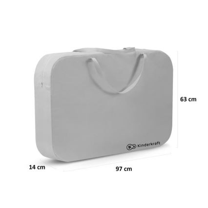 KINDERKRAFT - Детско креватче за пътуване 4в1 SOFI сив