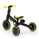 KINDERKRAFT - Детско колело за бутане 3в1 4TRIKE жълт/черен