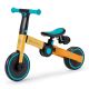 KINDERKRAFT - Детско колело за бутане 3в1 4TRIKE жълт/тюркоаз
