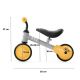KINDERKRAFT - Детско колело за бутане MINI CUTIE тюркоаз