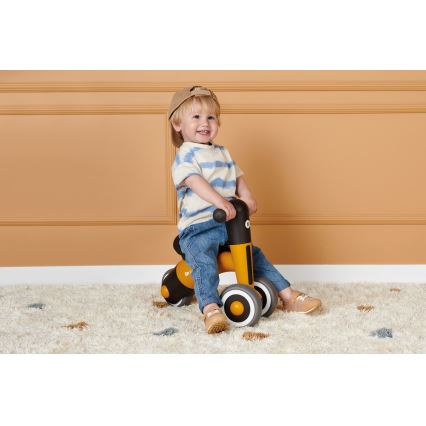 KINDERKRAFT - Беговел MINIBI Premium оранжево/сиво