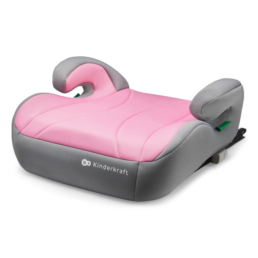 KINDERKRAFT - Подсилваща седалка за кола I-BOOST i-Size 135-150 см розов