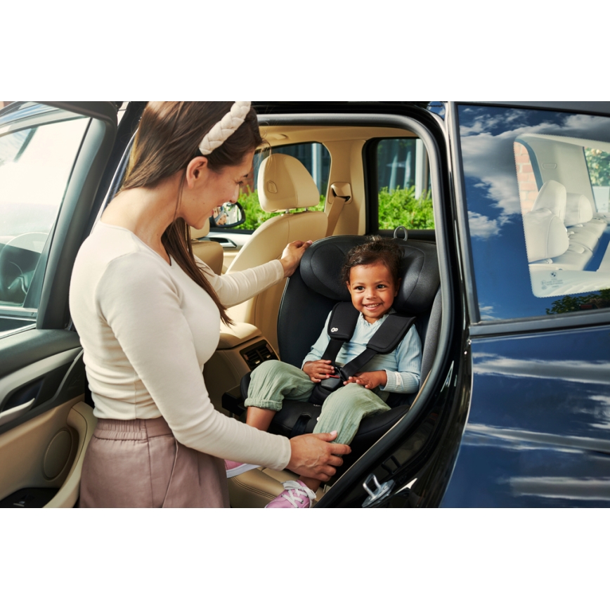 KINDERKRAFT - Седалка за кола I-360 i-Size (40-150 см) черен