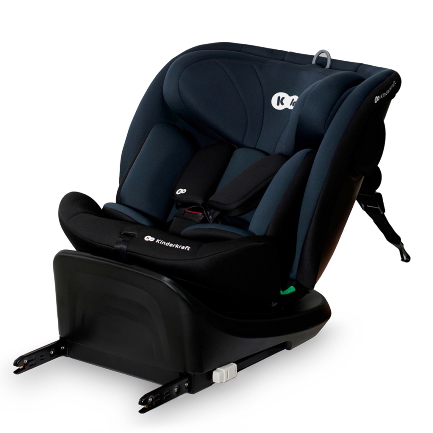 KINDERKRAFT - Седалка за кола I-GROW i-Size (40-150 см) черен