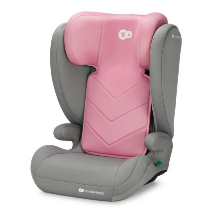 KINDERKRAFT - Седалка за кола I-SPARK i-Размер (100-150 см) розов
