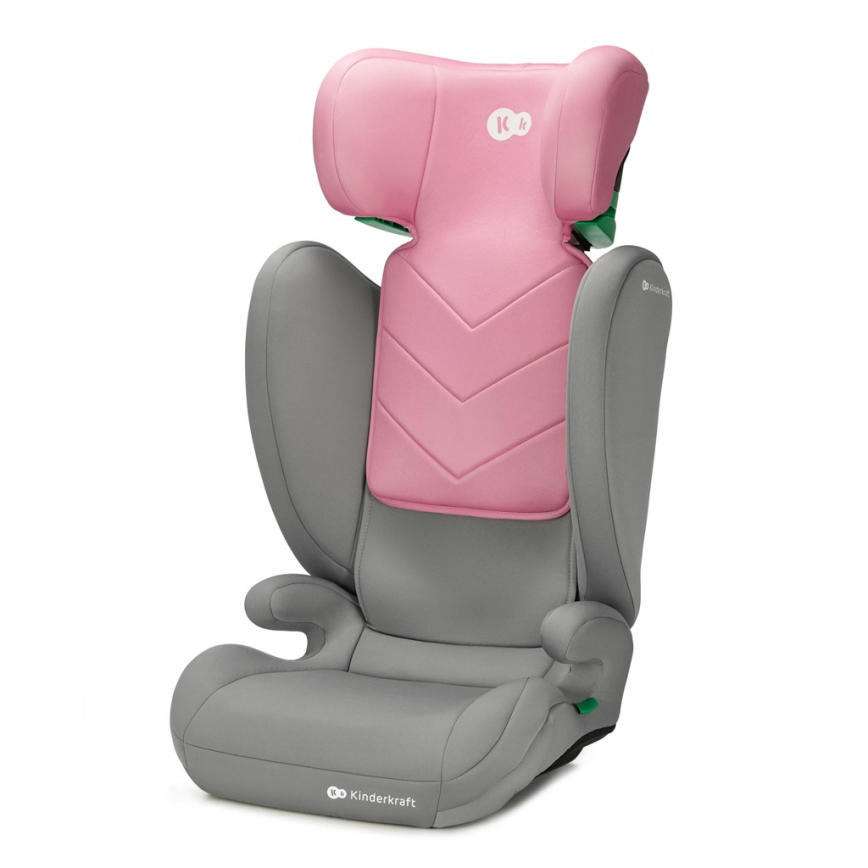 KINDERKRAFT - Седалка за кола I-SPARK i-Размер (100-150 см) розов