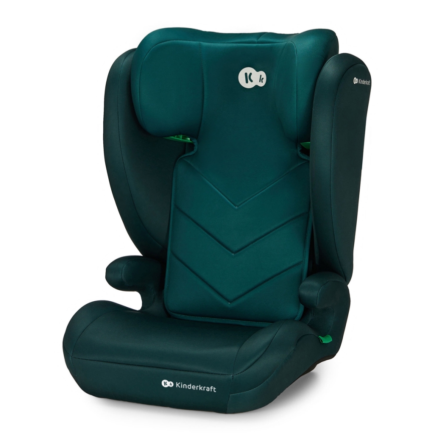 KINDERKRAFT - Седалка за кола I-SPARK i-Размер (100-150 см) зелен