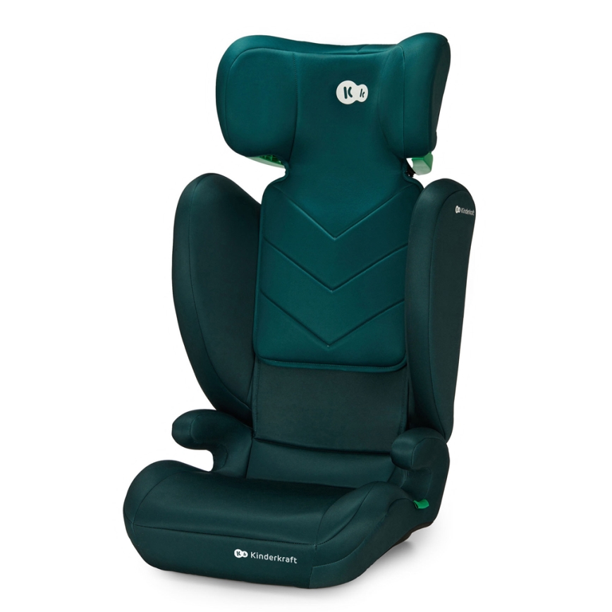 KINDERKRAFT - Седалка за кола I-SPARK i-Размер (100-150 см) зелен