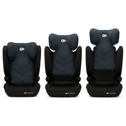 KINDERKRAFT - Седалка за кола I-SPARK i-Size (100-150 см) черен
