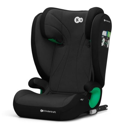 KINDERKRAFT - Седалка за кола JUNIOR FIX 2 (100-150 см) Graphite black