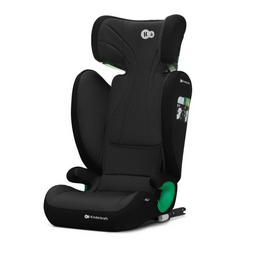 KINDERKRAFT - Седалка за кола JUNIOR FIX 2 (100-150 см) Graphite black