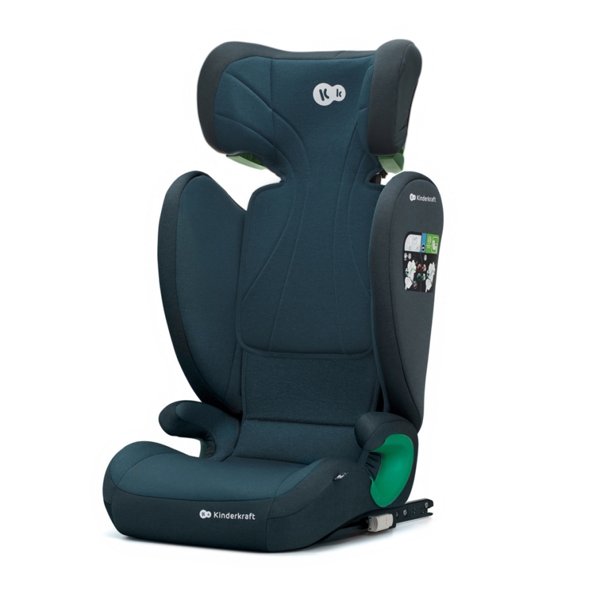 KINDERKRAFT - Седалка за кола JUNIOR FIX 2 (100-150 см) Harbor blue