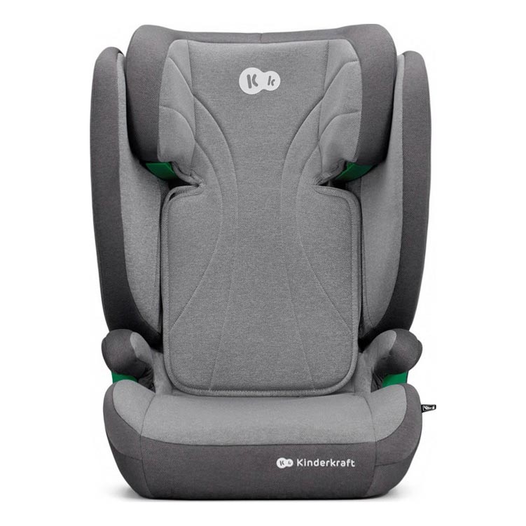 KINDERKRAFT - Седалка за кола JUNIOR FIX 2 (100-150 см) Ракета сив