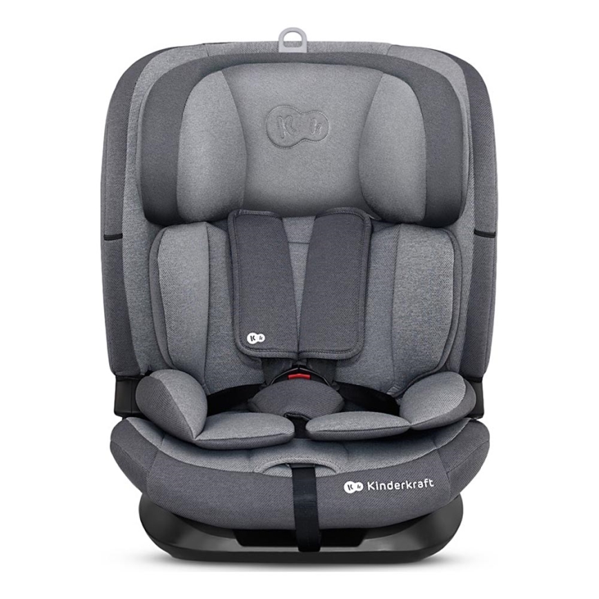 KINDERKRAFT - Седалка за кола ONETO 3 i-Size (76-150 см) + Isofix Cool сив
