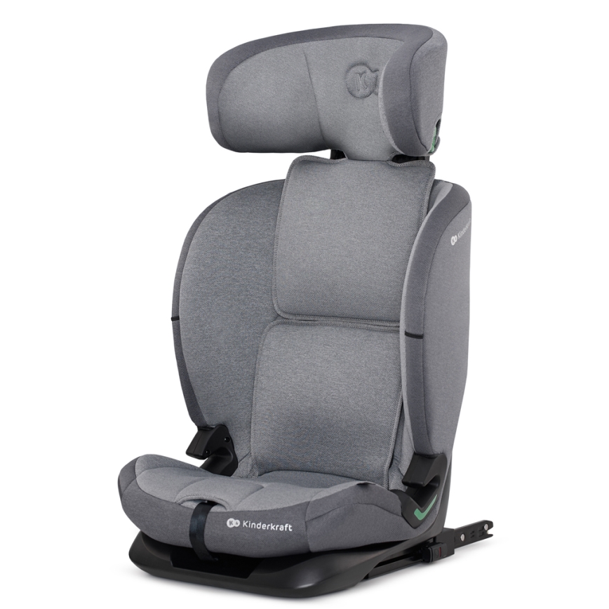 KINDERKRAFT - Седалка за кола ONETO 3 i-Size (76-150 см) + Isofix Cool сив