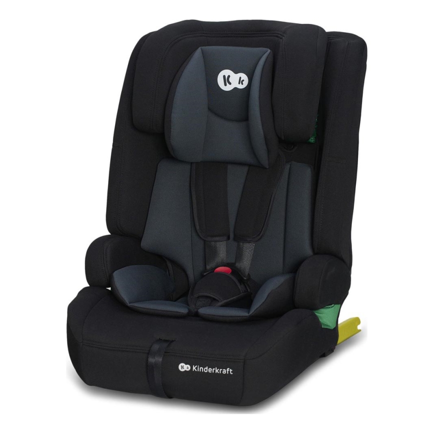 KINDERKRAFT - Седалка за кола SAFETY FIX 2 i-Размер (76-150 см) черен