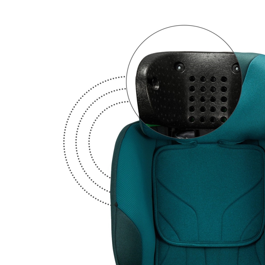 KINDERKRAFT SELECT - Автокресло I-FIX (40-150 см) Морско синьо